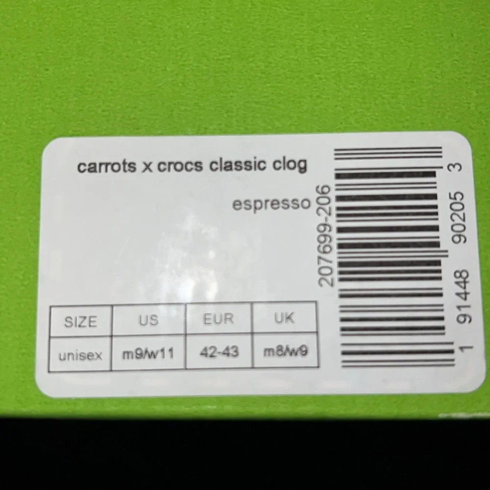 CARROTS CLASSIC CLOG CROCS/ espresso - Picture 8 of 8